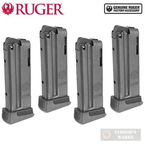 Ruger Lcp Ii 22 Lr 10 Round Magazine 4 Pk Factory 90697