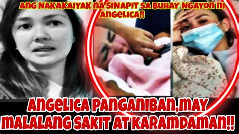 Ang Nakakaiyak Na Kalagayan Ngayon Ng Aktress Na Si Angelica Panganiban