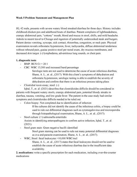 Nr Week Problem Statement And Management Plan Week Problem