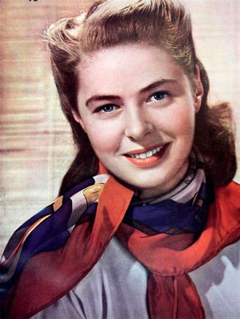 57 Glamorous Color Photos Of Ingrid Bergman From Between The 1930s And