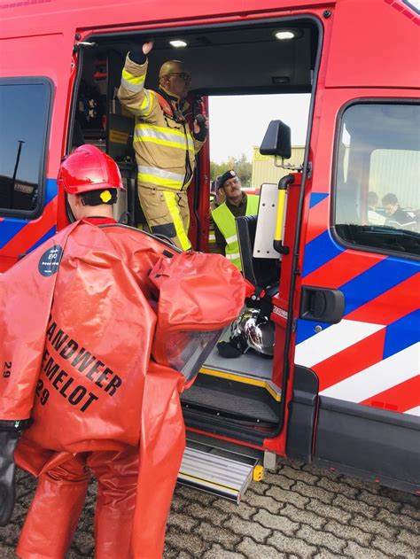 Inzet AGS Gaspakkenteam Brandweer Oefeningen