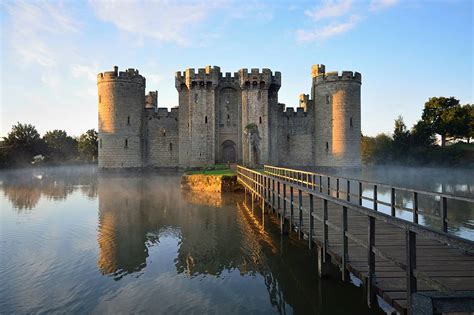 History of Bodiam Castle in East Sussex, England