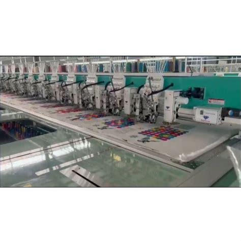 Needles Aari Multi Head Cording Computerized Embroidery Machine At