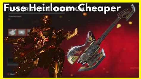 Cheapest Way To Get Fuses Heirloom In Apex Legends Harbinger Collection