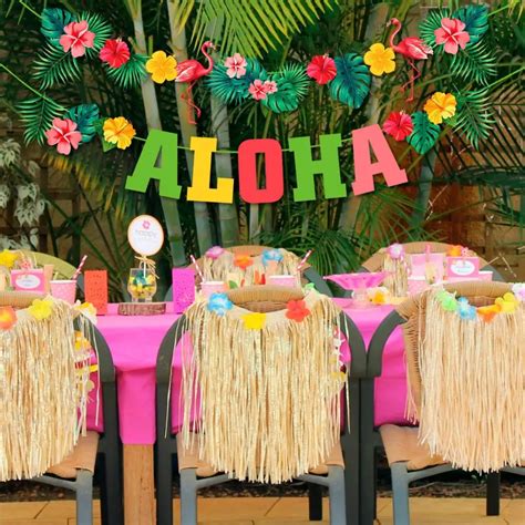 Decorations Flamingo Party Hawai Hawaii Flamingo Decorations Party And Holiday Diy Decorations