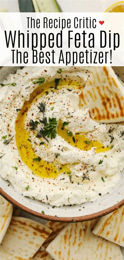 Whipped Feta Dip With Lemon Recipe The Recipe Critic