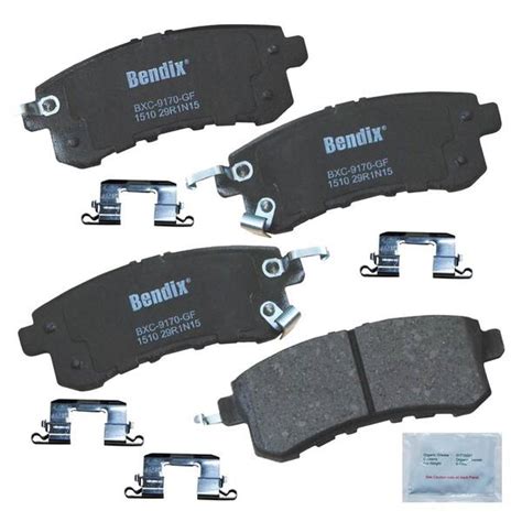 Bendix Premium Copper Free Disc Brake Pad Set CFC1510 The Home Depot