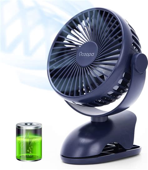 Ocoopa Desk Fan Clip On Fan For Pram Mini Stroller Fan Mah