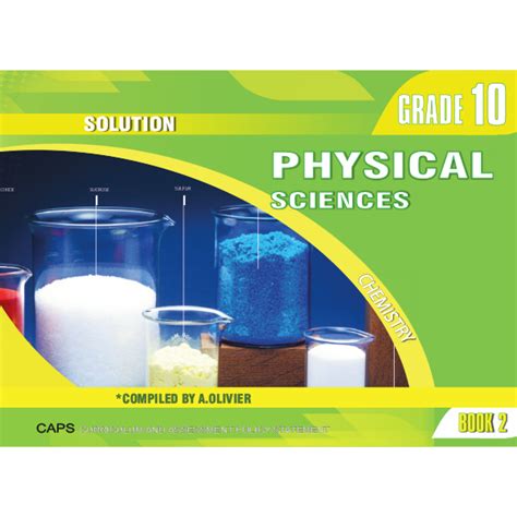 Physical Sciences Gr Book Chemistry Solutions Amaniyah