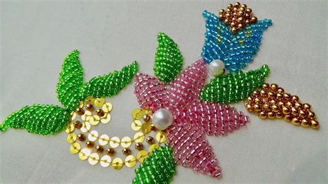 Hand Embroidery Bead Embroidery Bead Embroidery Patterns Beaded