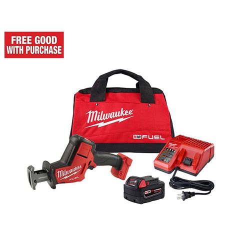 Milwaukee M18 Fuel 18v Lithium Ion Brushless Cordless Hackzall Reciprocating Saw Kit W1 50ah