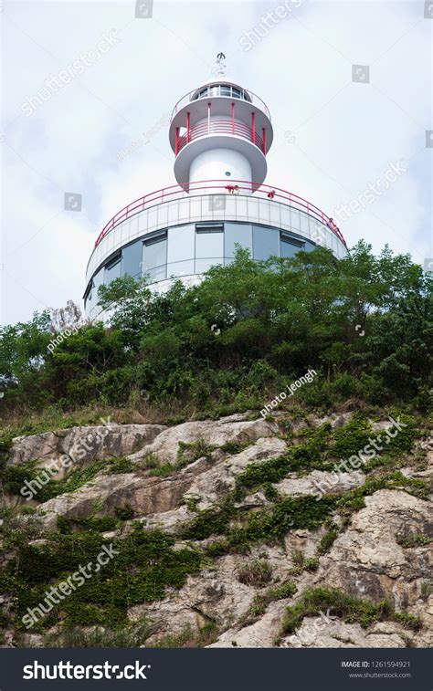 Sokcho Lighthouse Observatory Sokchosi South Korea Stock Photo ...