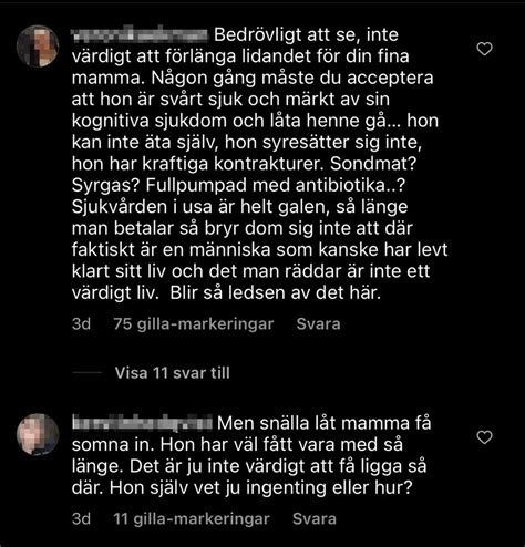 Storbr K Om Gunilla Perssons Mamma Bedr Vligt Att Se