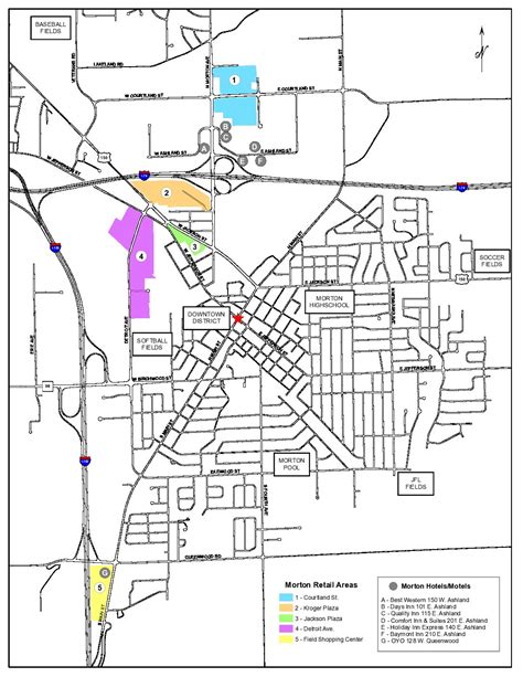 Hotel Location Map - Village of Morton | Morton Illinois