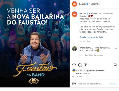 18 bailarinas na rua rasteira da Globo e aviso de demissão Faustão