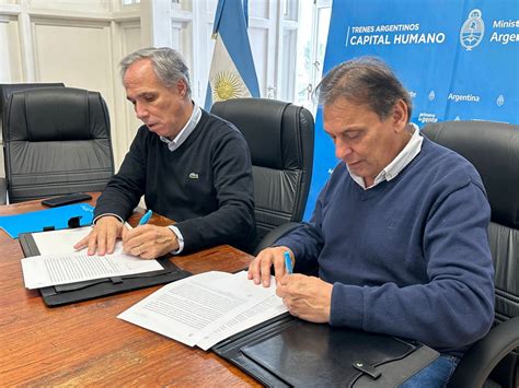 Trenes Argentinos Capital Humano Desarrollar El Sistema Nico E