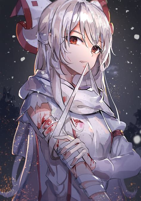 Hurt Girl Art Anime Injured Bandage Hd Phone Wallpaper Peakpx