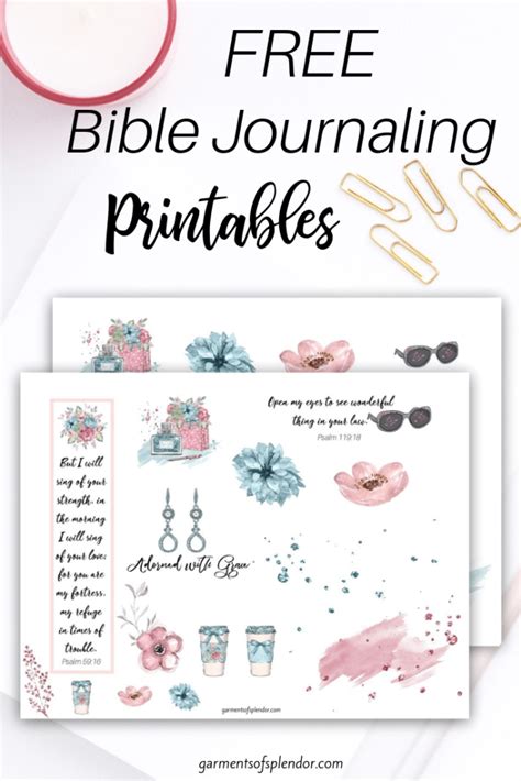 Bible Journaling Free Printables