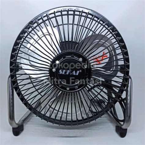 Jual Kipas Angin Meja SEKAI HFN 650 6 Besi Desk Fan Tornado HFN650 6