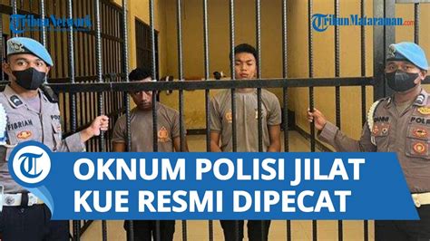 Dua Oknum Polisi Yang Jilat Roti HUT TNI Resmi Dipecat Oleh Polda Papua