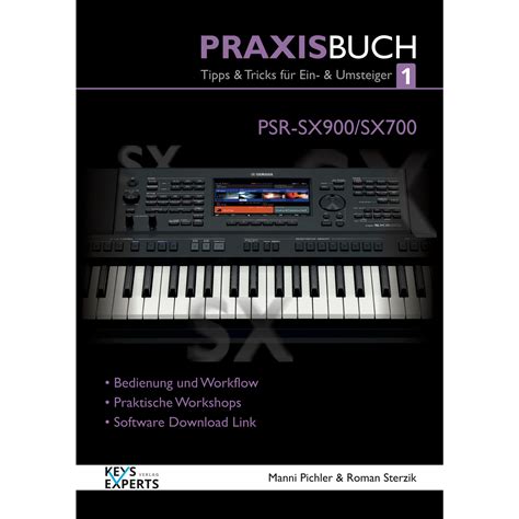 Keys Expert Praxisbuch 1 Yamaha PSR SX 900 SX700