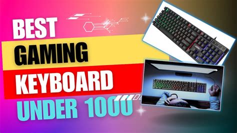 Best Gaming Keyboard Under 1000 RPM Euro Backlight Keyboard