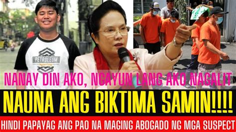 Pao Chief Persida Acosta Uminit Ang Ulo Sa Anim Ng Suspect Sa John