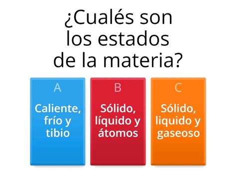 Cuestionario sobre la Materia y sus propiedades Colegio San Agustín 4