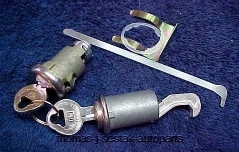 Sell New Trunk Glove Box Locks With Keys GM Pontiac 1959 1960 59 60