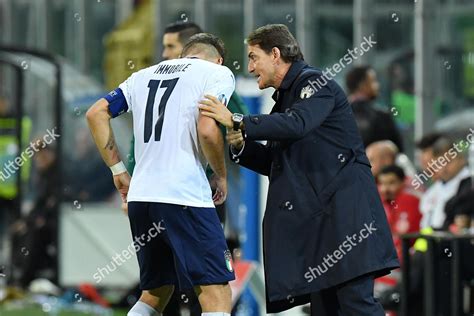 Italys Head Coach Roberto Mancini R Editorial Stock Photo Stock Image