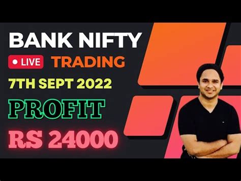 Nifty Bank Nifty Analysis For Th Sep Expiry Profit Booked