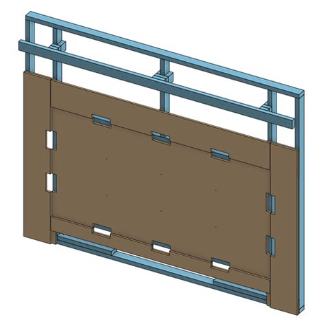 Brads Wall Mount Frame Frame Maslow Cnc Forums