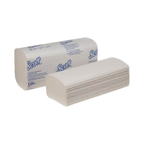 Scott 01980 Scottfold Paper Towels 9 25 X 12 25 White 175 Towels