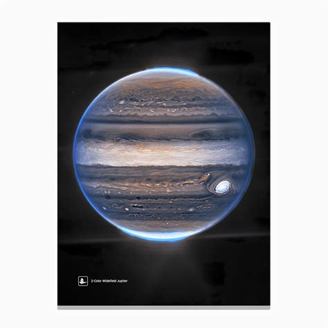 JWST Jupiter, 2022 (James Webb/JWST) — space poster, science poster ...