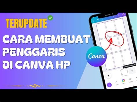 Cara Memunculkan Penggaris Di Canva Hp YouTube