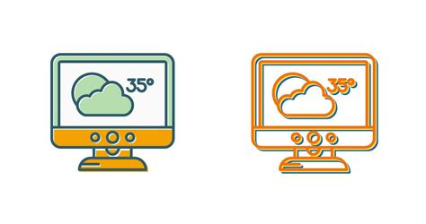 Weather Forecast Vector Icon 28757584 Vector Art At Vecteezy