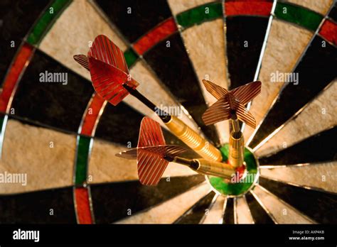 Dartboard Stock Photo Alamy