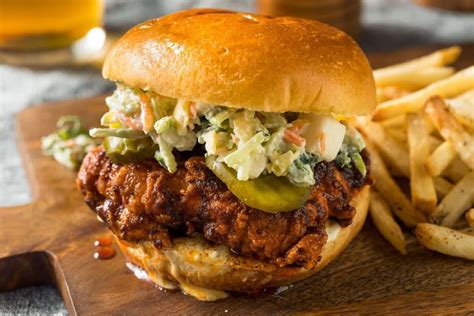 Nashville Hot Chicken Sandwiches Derrick Riches