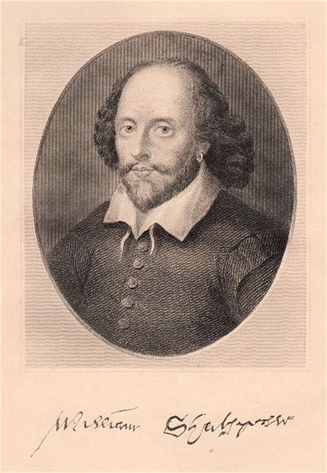 William Shakespeare Portrait - The Graphics Fairy