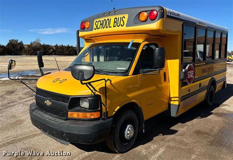 2012 Chevrolet 4500 school bus in Johnson City, KS | Item EK9932 for ...