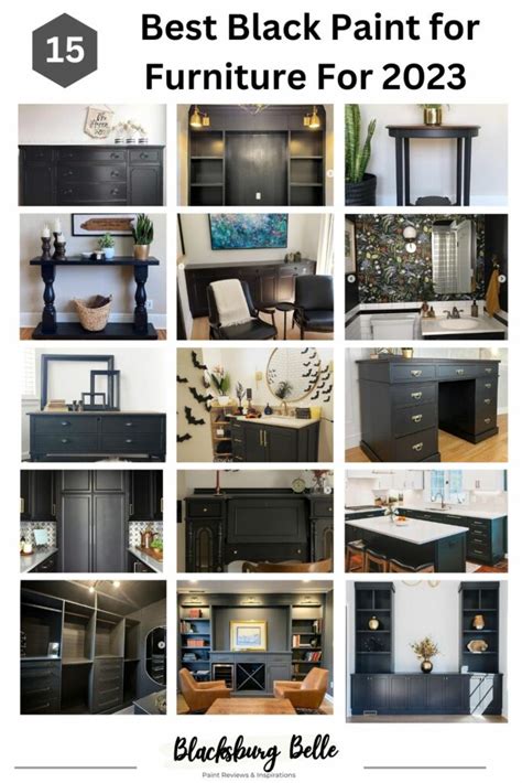 Best Black Paint For Furniture For