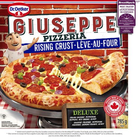 Dr Oetker Giuseppe Pizzeria Rising Crust Deluxe Pizza Walmart Canada