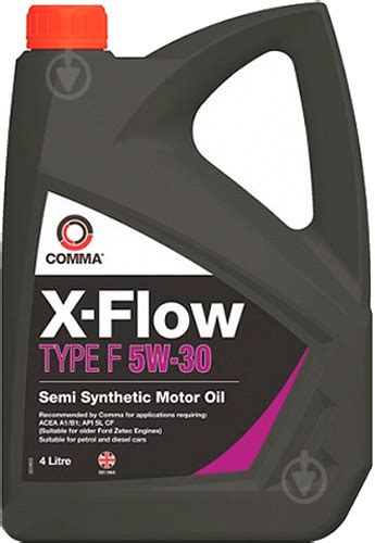 ᐉ Моторне мастило COMMA X-FLOW F 5W-30 5 л (X-FLOW F 5W30 SEMI.5L ...
