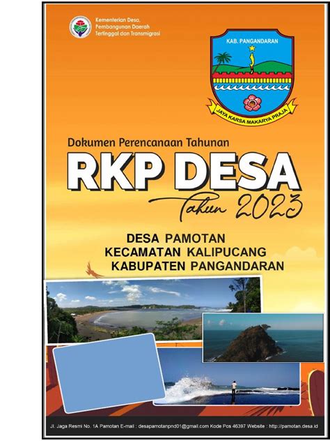 Cover Rkp Desa 2023 Pdf