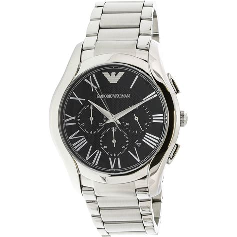 Emporio Armani Men S Ar Silver Stainless Steel Japanese Quartz