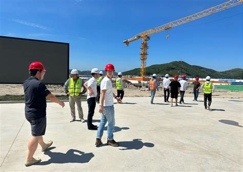 市住建局检查组对岱山县双峰新城体育中心开展质量安全大检查 浙江省岱山蓬莱交通投资集团有限公司