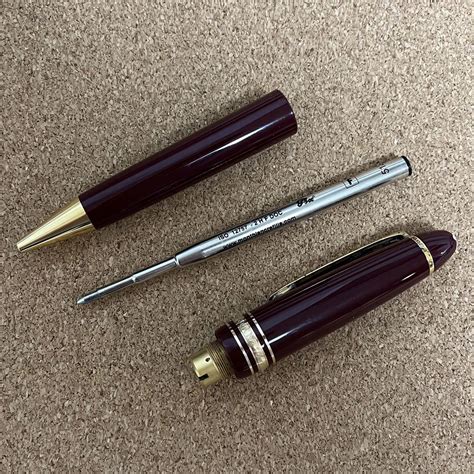 モンブラン 161 ボルドー ボールペン ルグラン マイスターシュテュック Montblanc Meisterstuch Bp