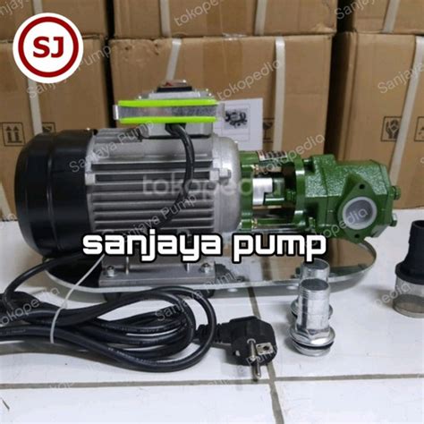 Jual Pompa Transfer Cairan Kental Pompa Gear Pump WCB 100 100LPM 1 5Hp