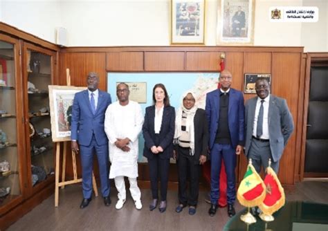 Madame La Ministre Sentretient Avec Monsieur Antoine F Lix Abdoulaye