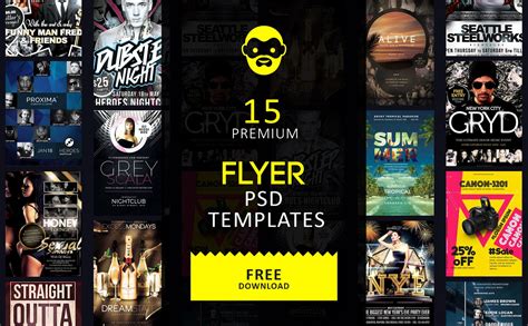 Flyer Psd Template Free Download | Card Template